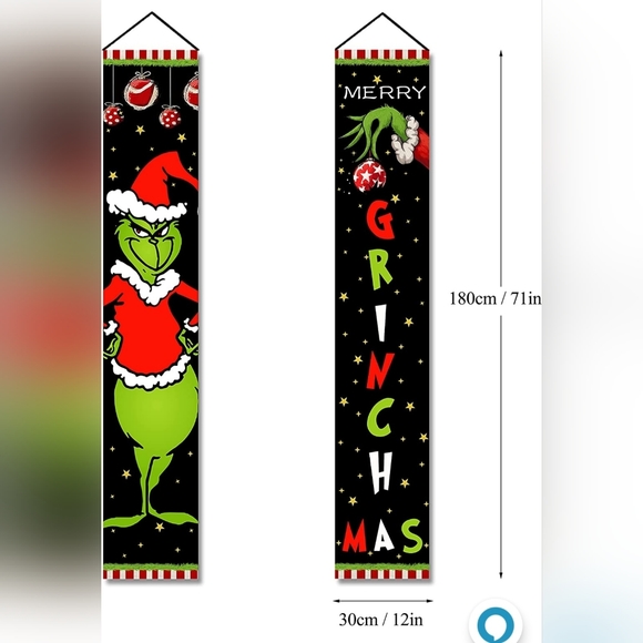 Grinch Christmas Banners - Picture 6 of 7